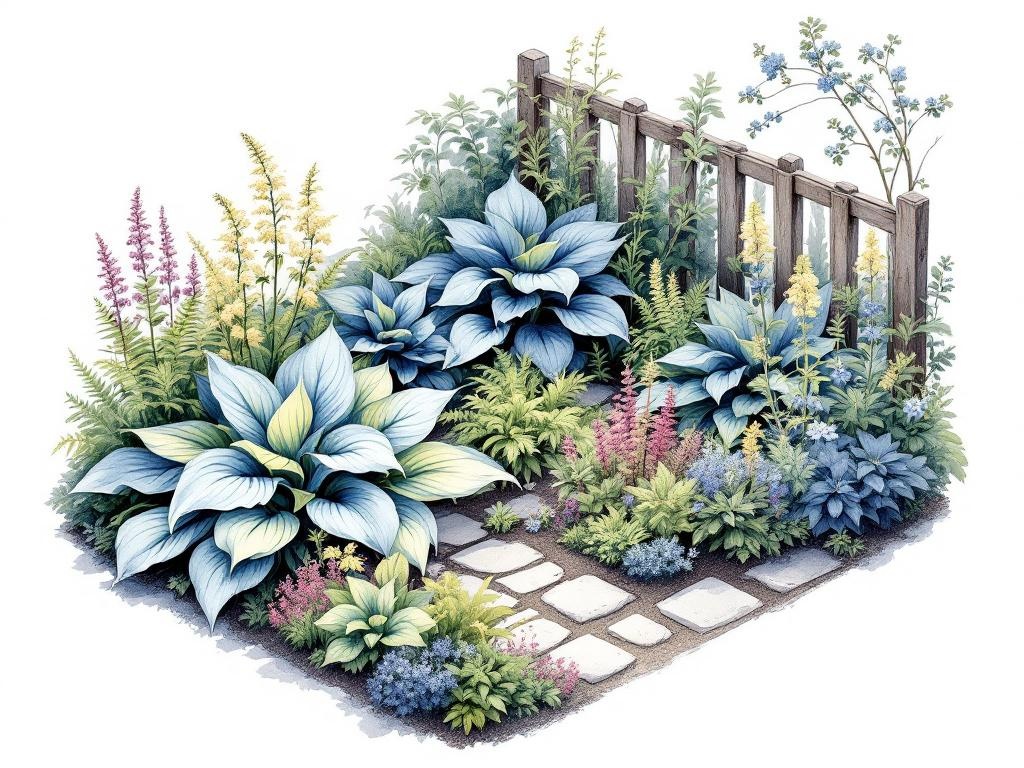 Záhon do stínu — trvalky pro stinná a vlhká místa